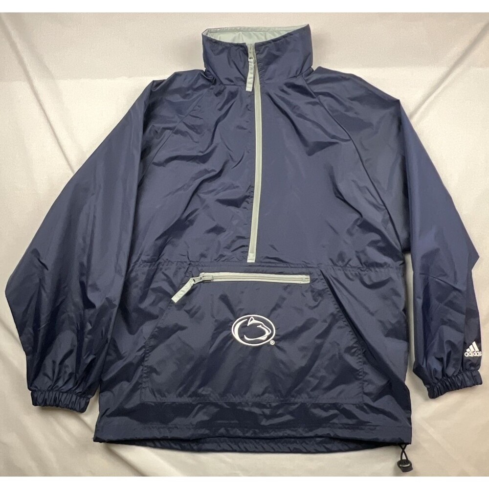Adidas Penn State Women’s Hooded Embroidered Windbreaker